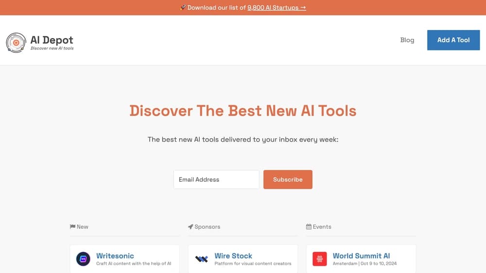Discover the best new AI tools