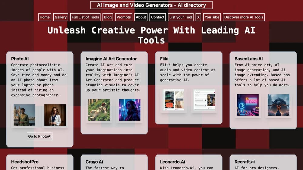 Discover top AI visual tools