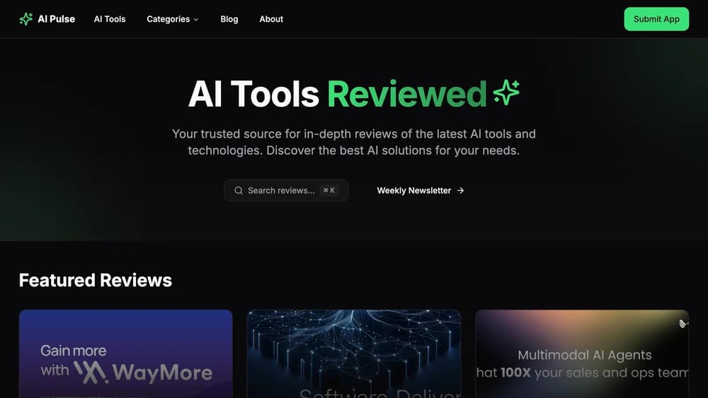 Your trusted source for in-depth reviews of the latest AI tools and technologies