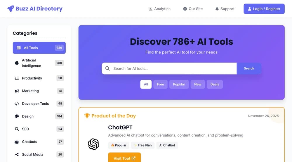Buzz Ai Directory