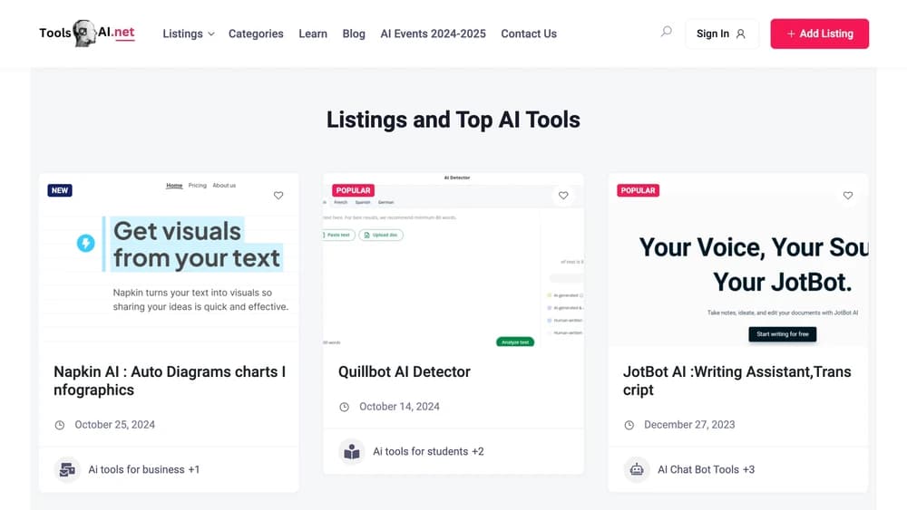 Best AI tools directory